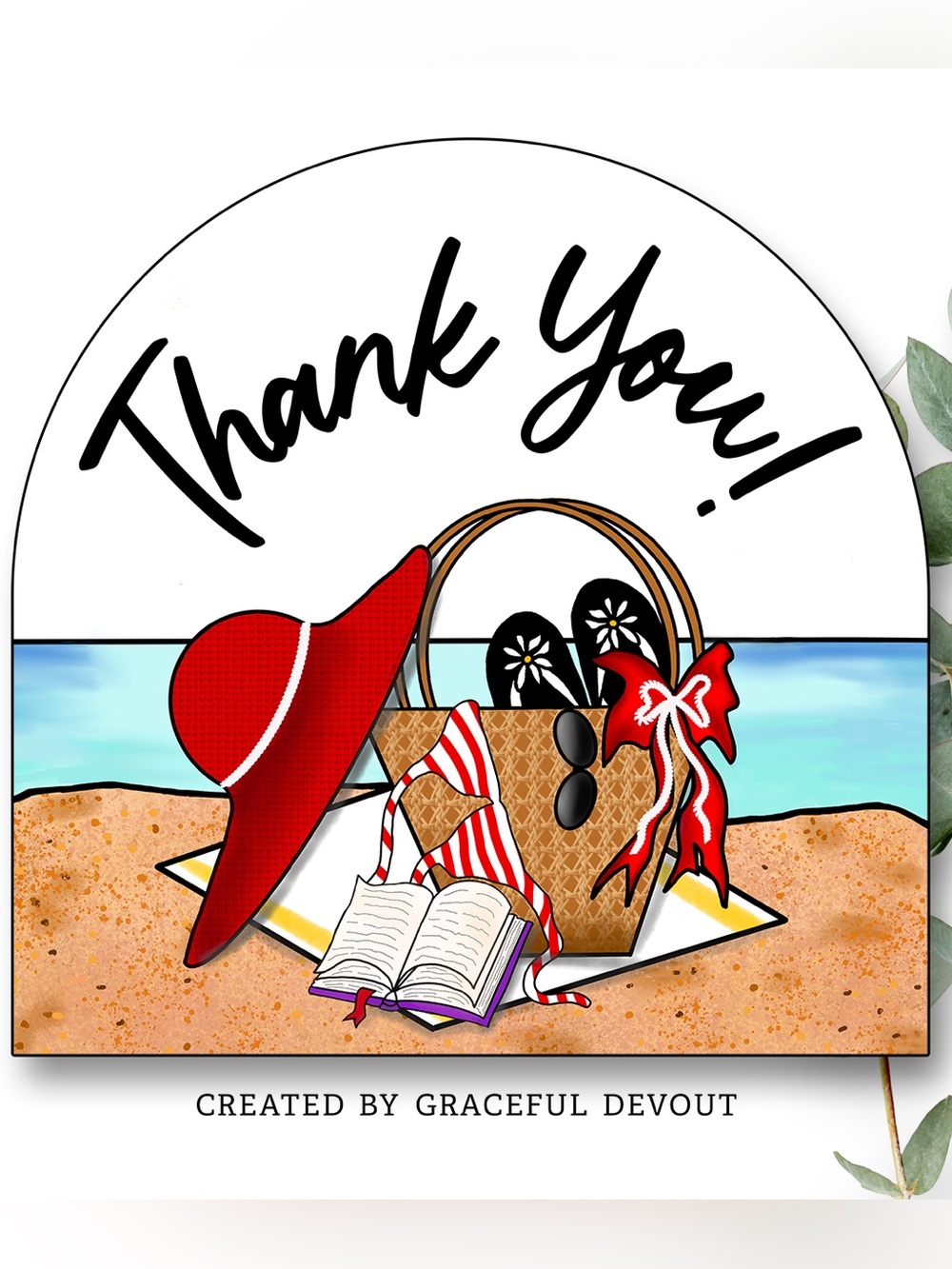Thank You! 2" (inches) Stickers